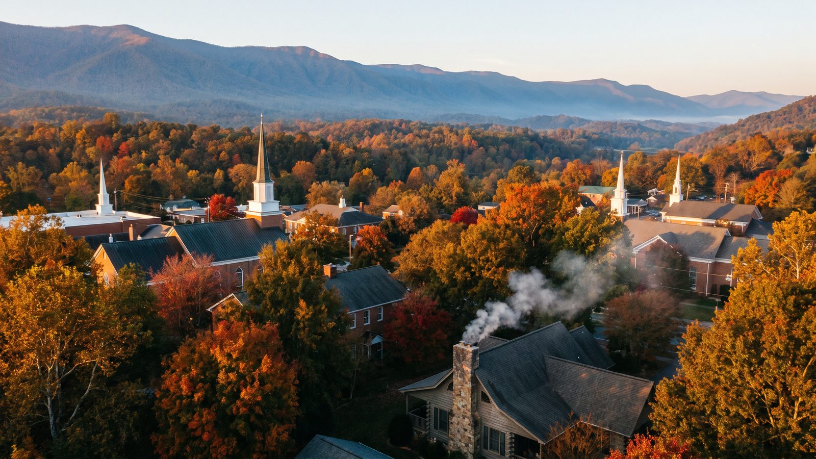 Map of East Tennessee chimney service areas